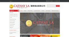 Desktop Screenshot of cathayla.com